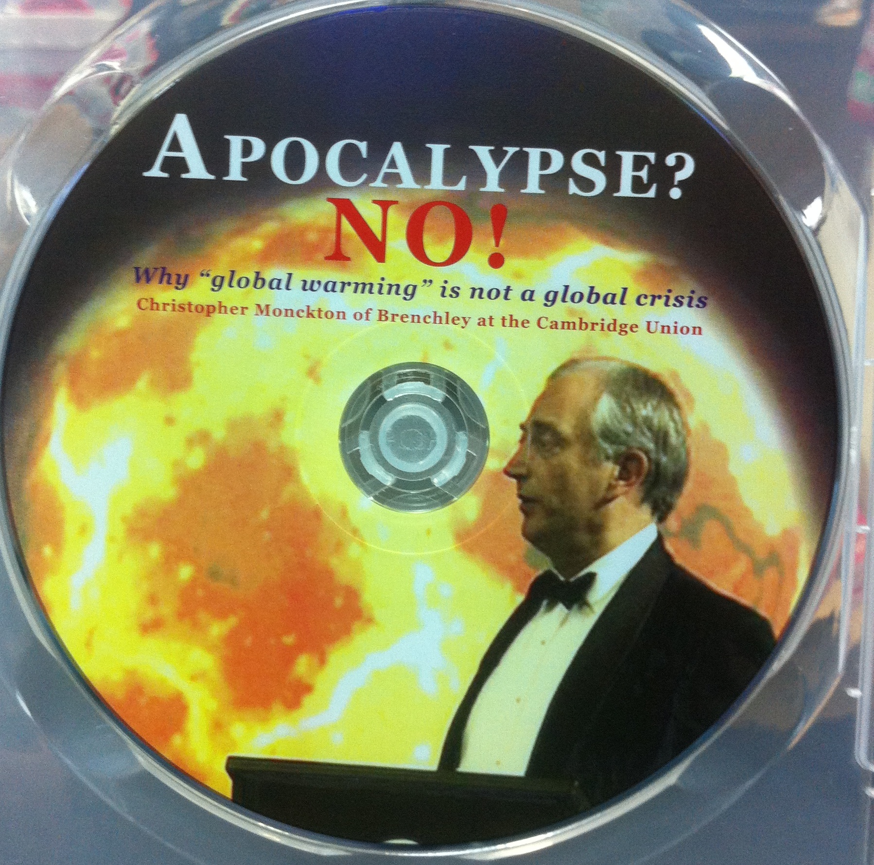 DVD Apocalypse? No! Why 'Global Warming' is Not a Global Crisis / Christopher Monckton
